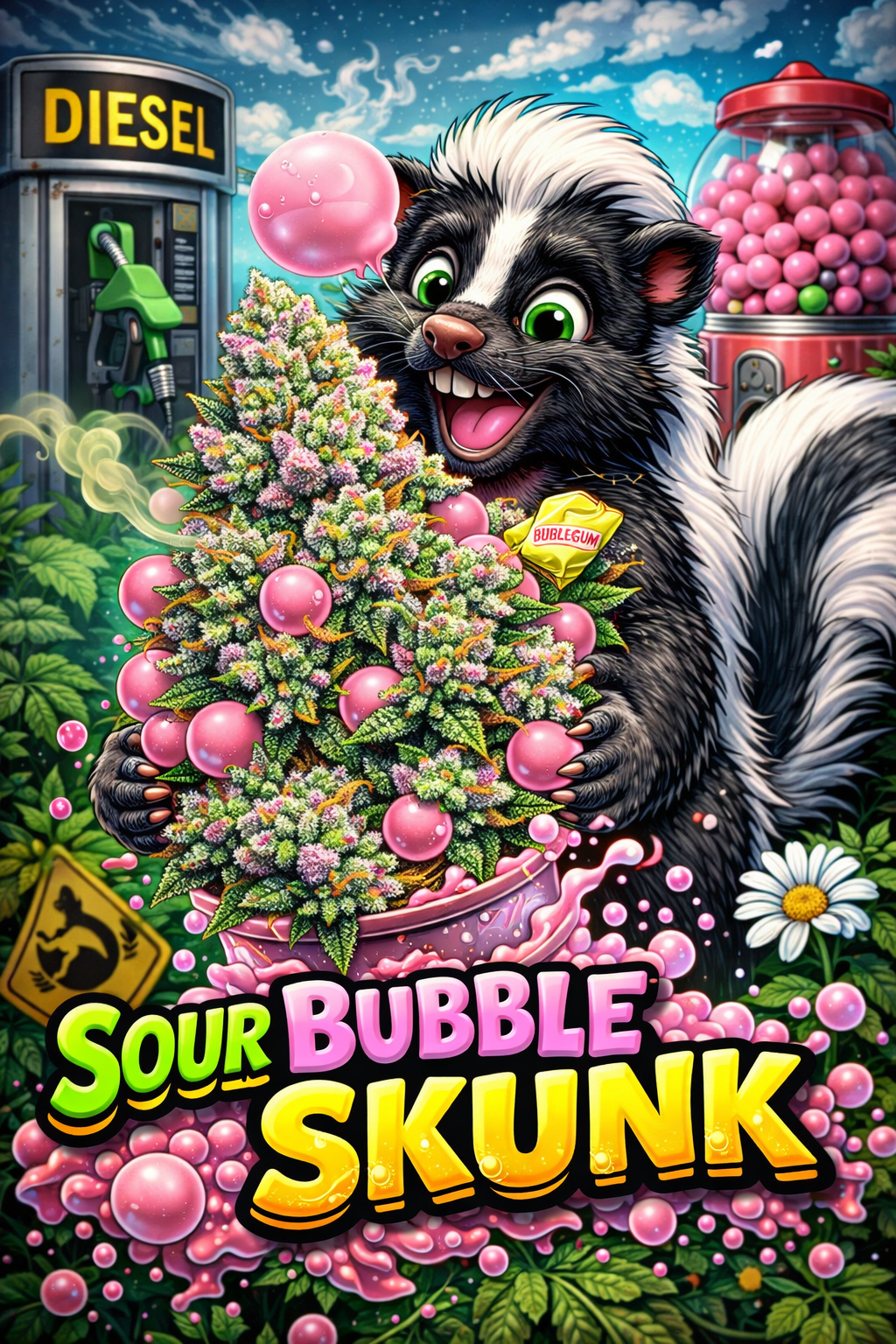 Sour bubble skunk 2