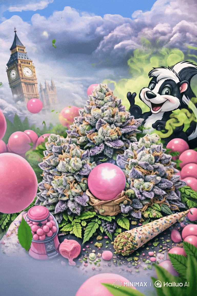 london bubble skunk gif